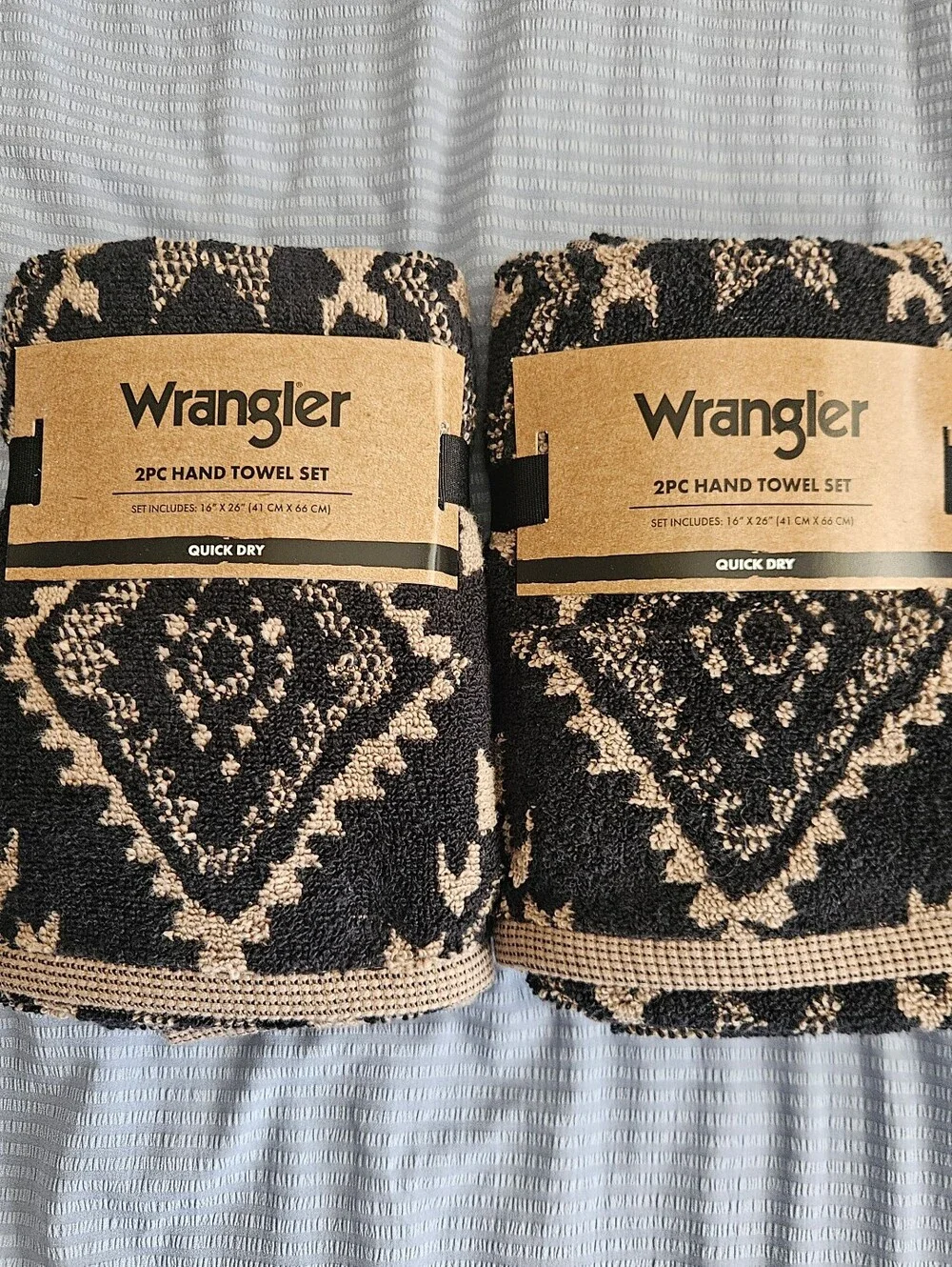 Wrangler Southwestern Bath Towel Set NWT – 8 Pieces Total